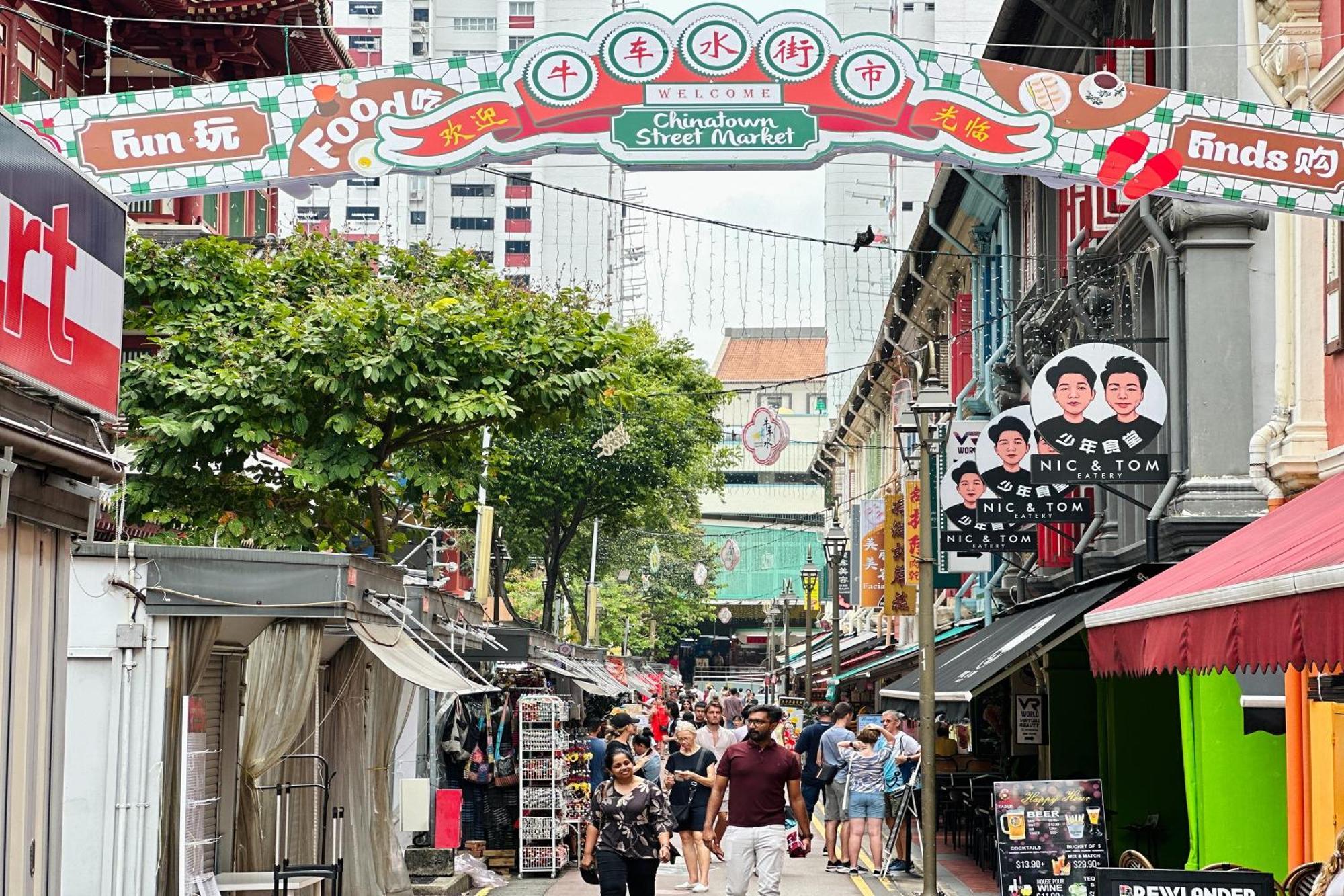 Rucksack Inn Temple Street Singapore Esterno foto